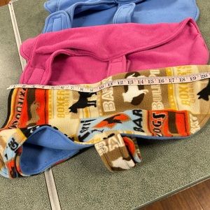 Very soft warm reversible medium  size dog jacket